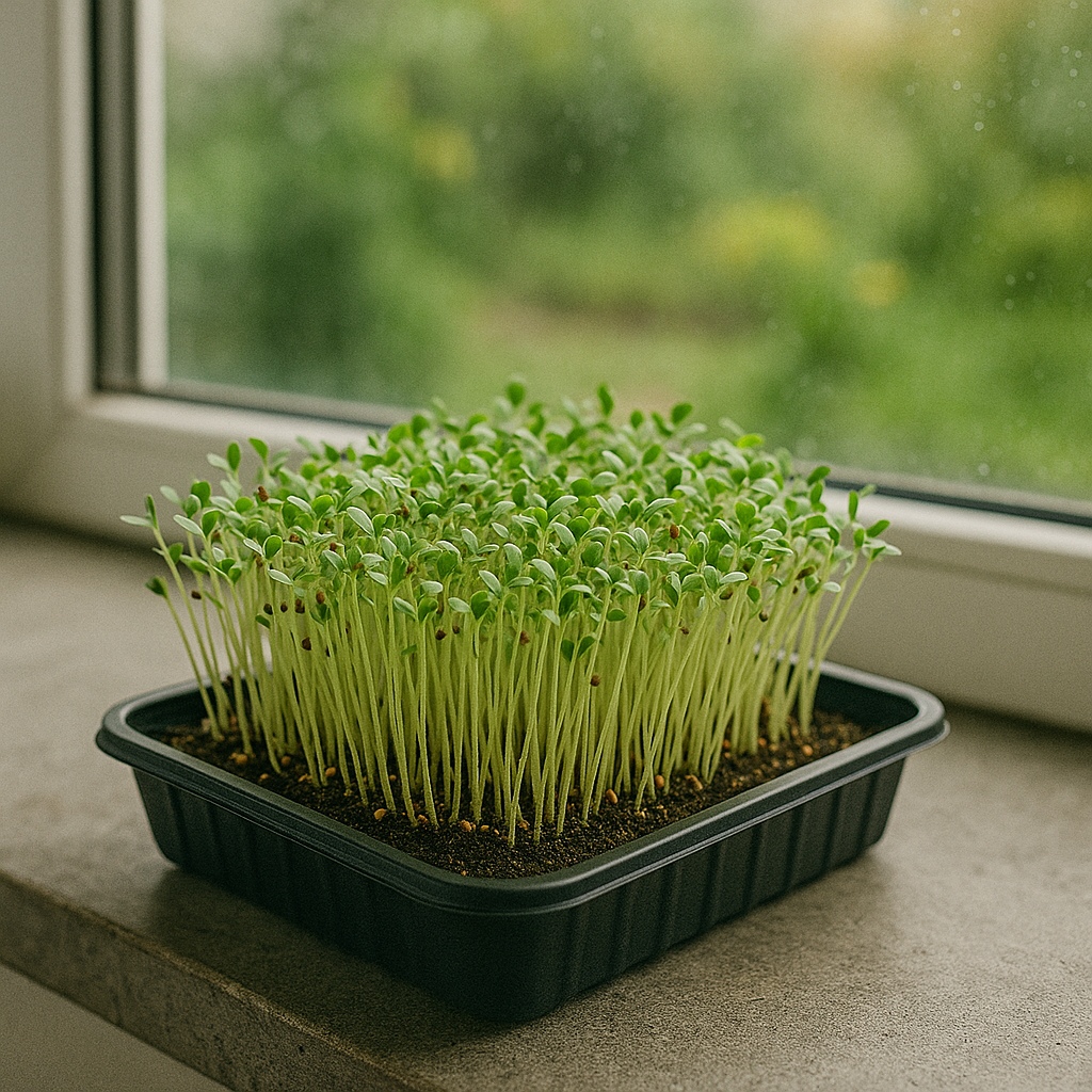 Fresh Alfalfa Microgreens