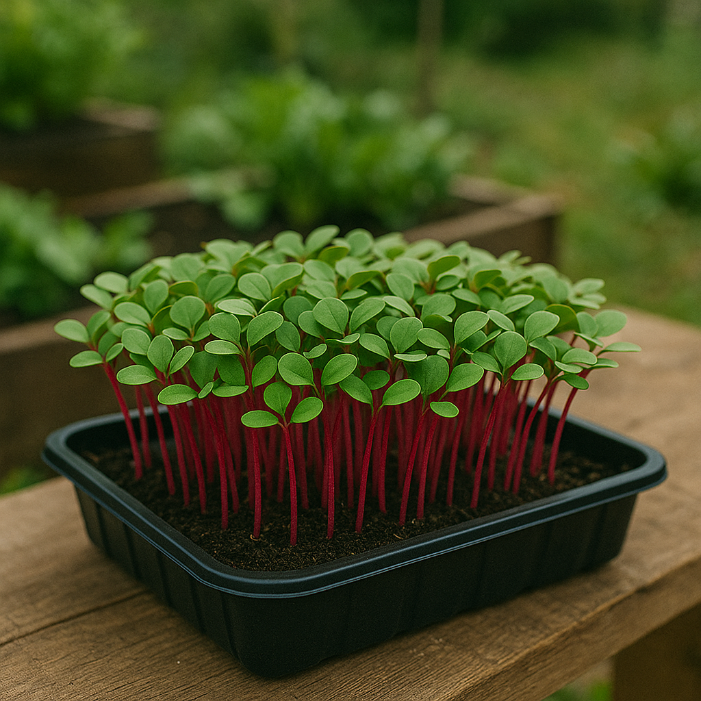 Fresh Beetroot Microgreens