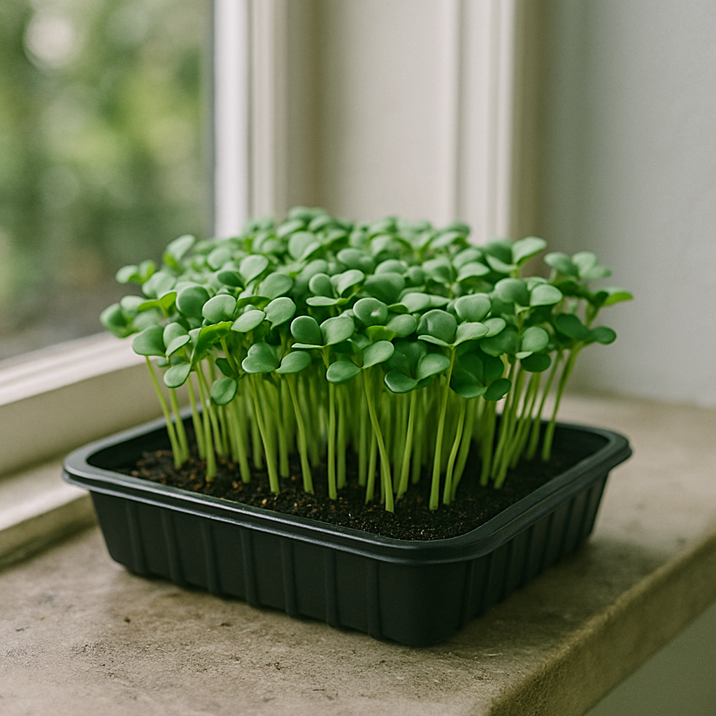 Fresh Broccoli Microgreens
