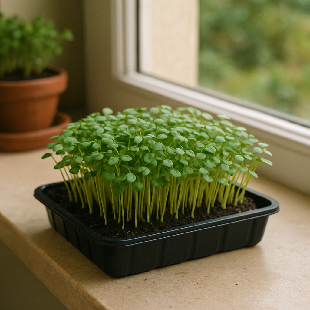 Fresh Chia Microgreens