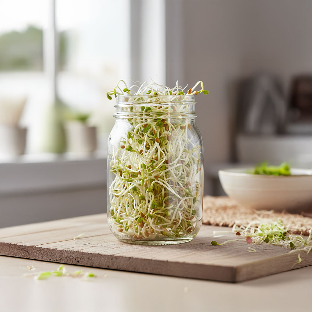 Fresh Alfalfa Sprouts