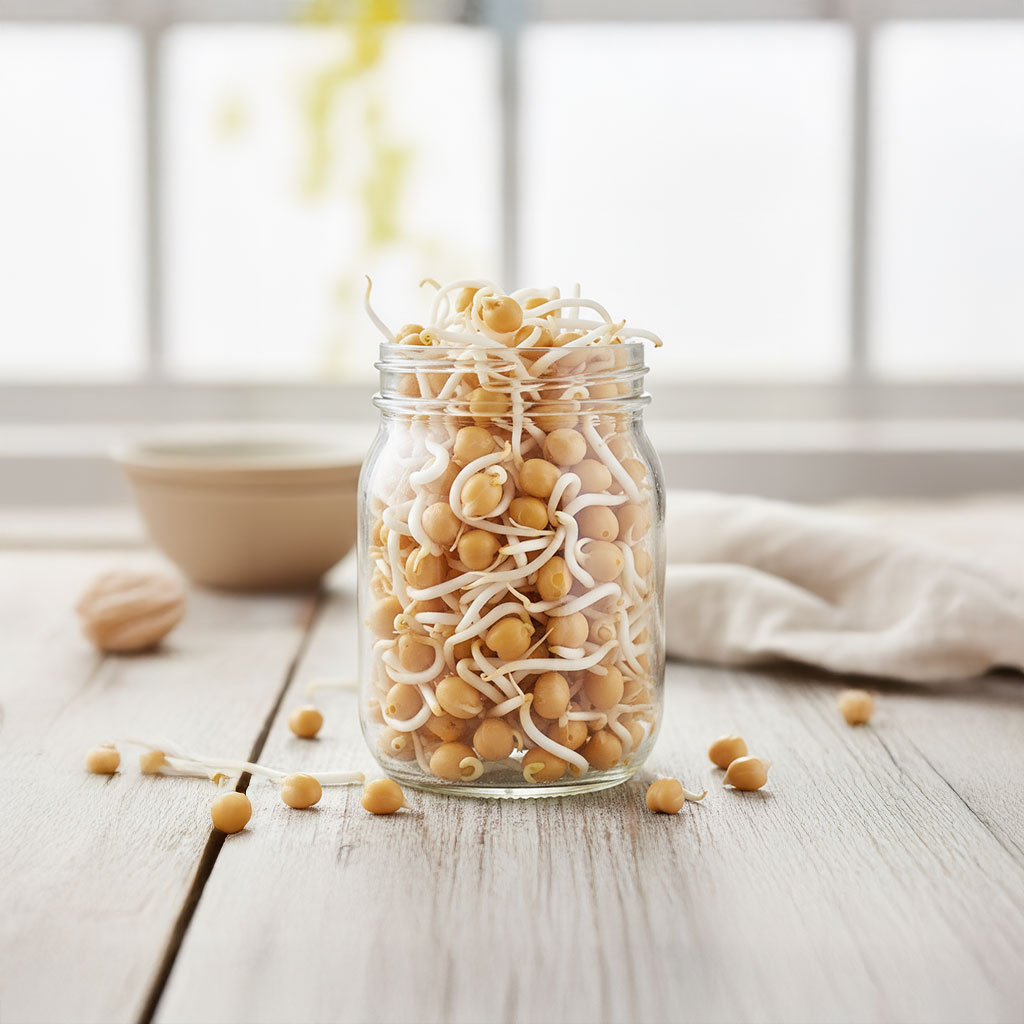 Fresh Chickpea Sprouts