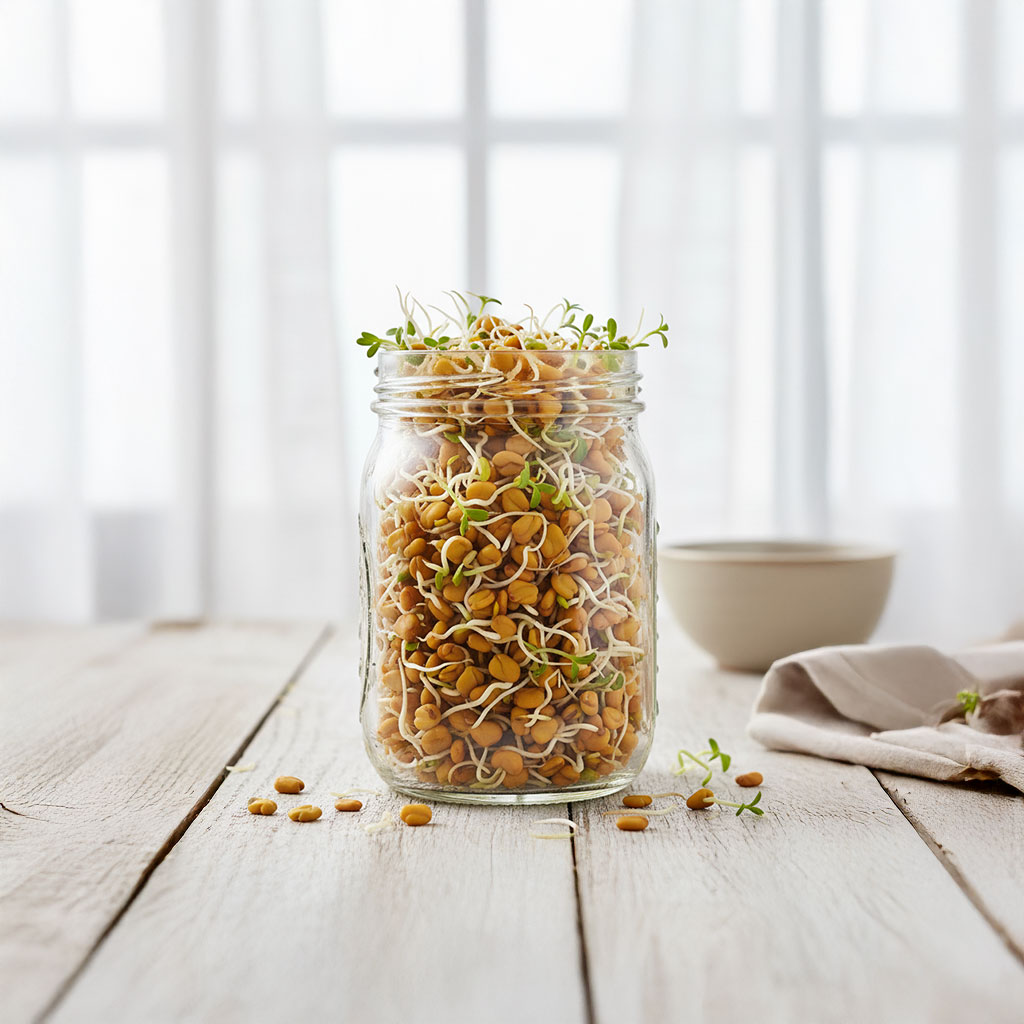 Fresh Fenugreek Sprouts